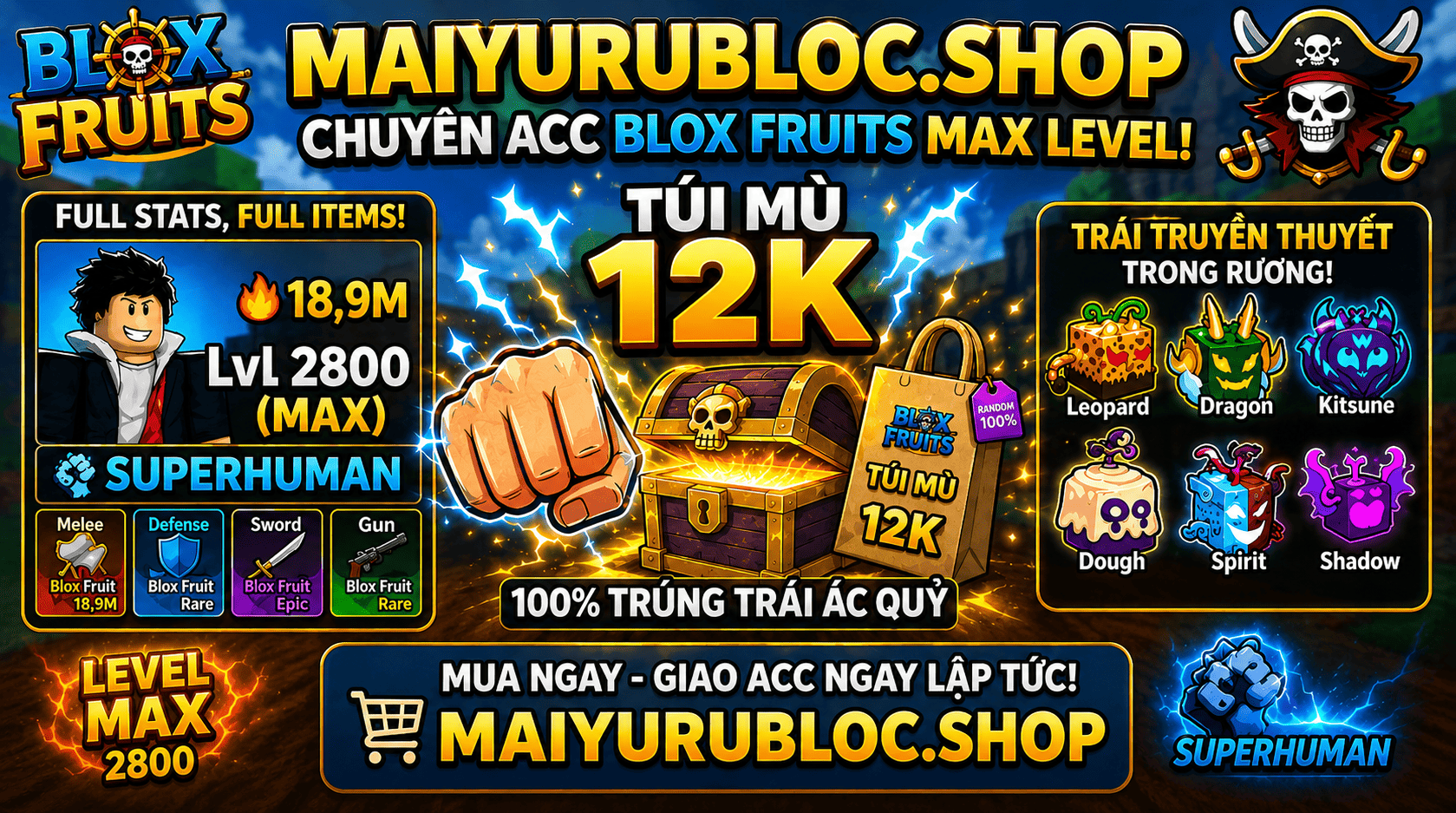 Túi Mù 12k